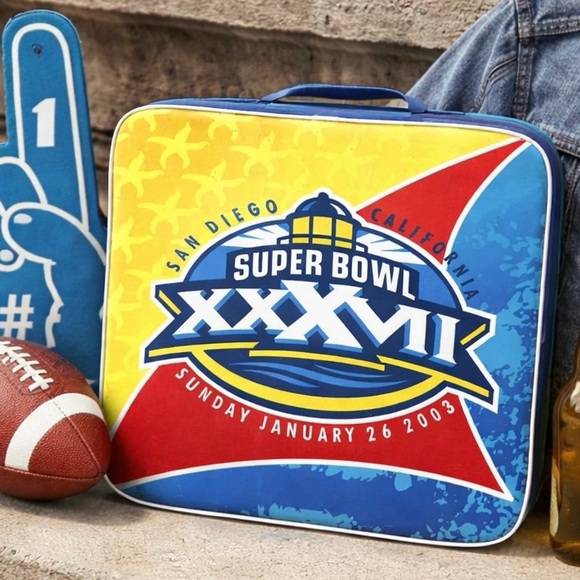 NFL Other - Super Bowl XXXVII Seat Cushion Pad San Diego 2003 NFL 13.5”